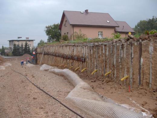 Bewehrte Sttzmauer