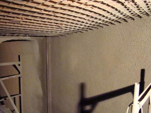 Rehabilitation of a power plant chimney conduit