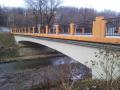 Structural strengthening of a span over a mountains stream
